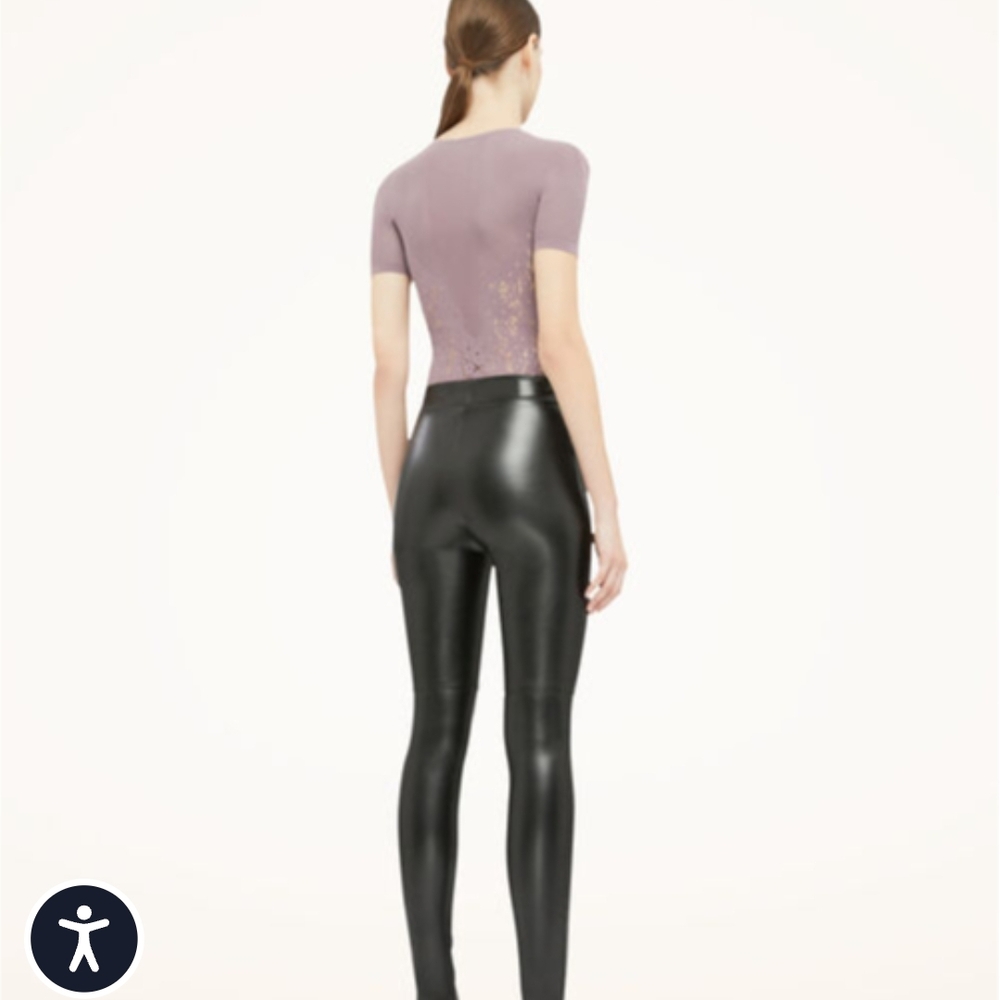 Wolford Black Estella Leggings - Picture 4 of 7